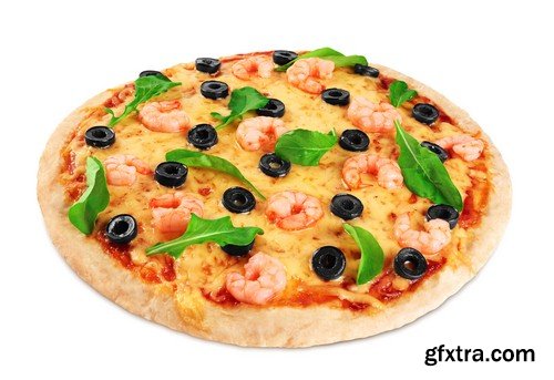 Pizza with seafood 1