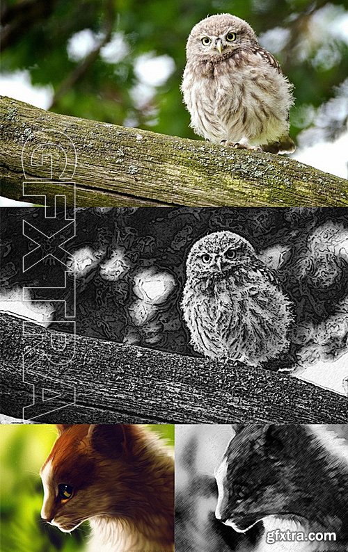 GraphicRiver - Photo Sketch Effects 11412549