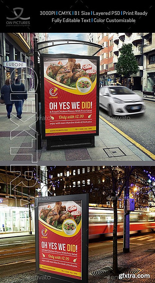 GraphicRiver - Restaurant Poster Template Vol5 12172641