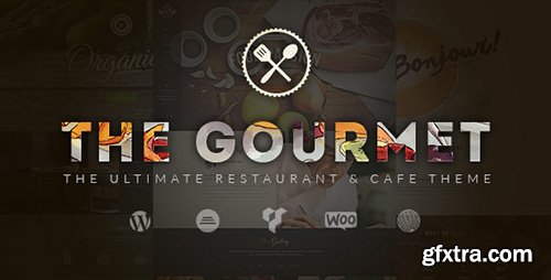 ThemeForest - Gourmet v1.0 - Restaurant & Cafe WordPress Theme - 13028814