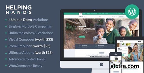 ThemeForest - HelpingHands v1.1.4 - Charity/Fundraising WordPress Theme - 12832860