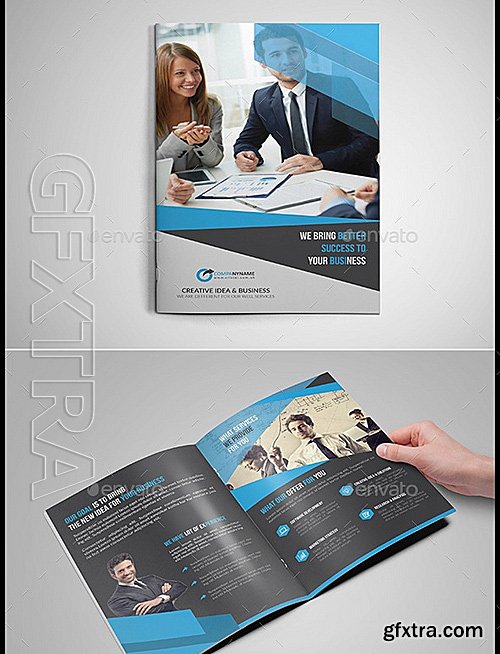 GraphicRiver - Bi Fold Brochure 12414019