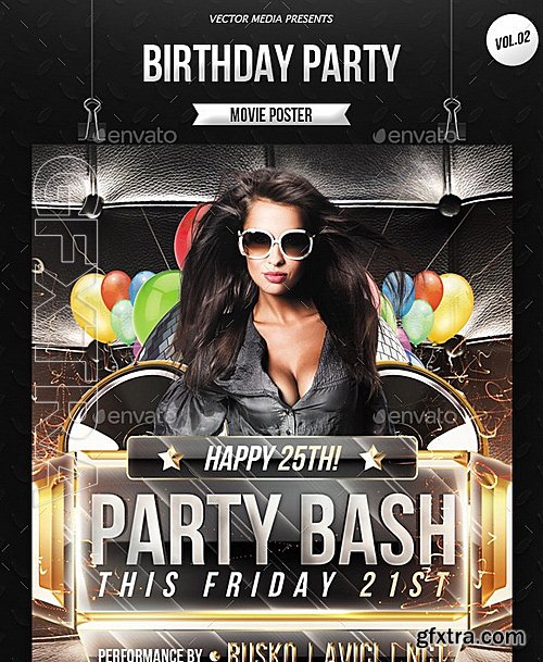 GraphicRiver - Birthday Party - Flyer Vol2 10326480