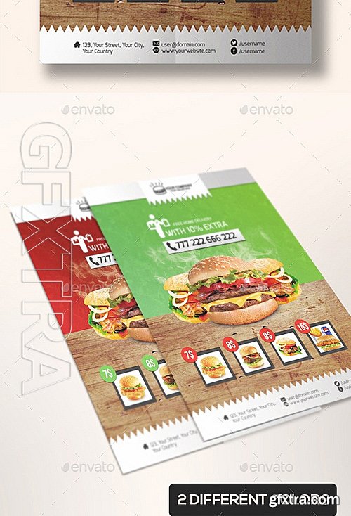 GraphicRiver - Burger Restaurant Flyer Poster 11616775