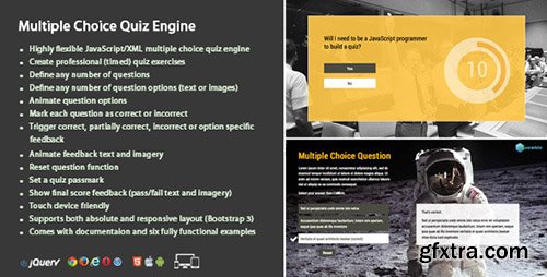 CodeCanyon - Multiple Choice Quiz Engine v2.1 - 9144382