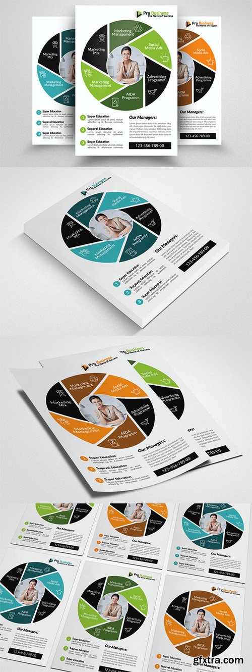 Advertisment Company Flyer Template - CM 553035