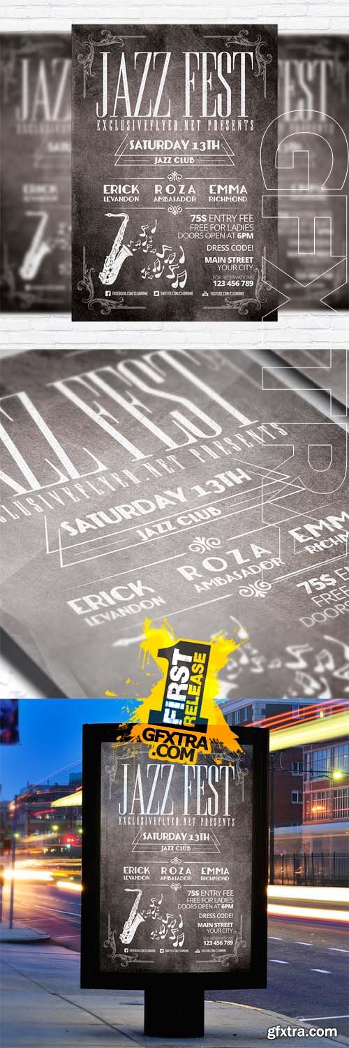 Jazz Fest - Flyer Template