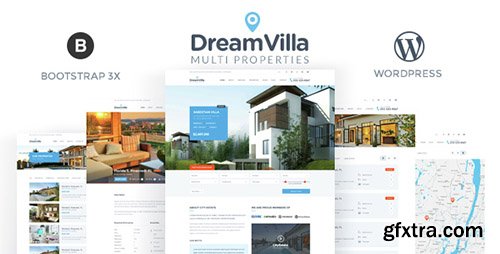 ThemeForest - DreamVilla v1.0 - Real Estate WordPress Theme - 14438889