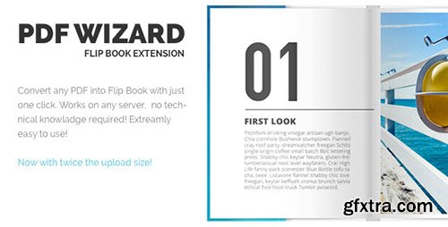 CodeCanyon - PDF Wizard v1.2.1 - Responsive FlipBook WP Extension - 11219800