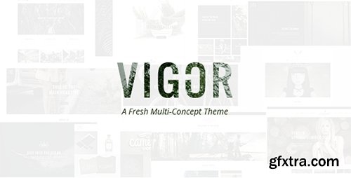 ThemeForest - Vigor v1.7 - A Fresh Multi-Concept Theme - 10811763