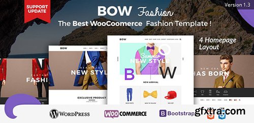 ThemeForest - Bow v1.3 - Responsive Woocommerce Theme - 13033240