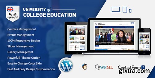 ThemeForest - University v1.2 - Education Responsive WordPress Theme - 12573918