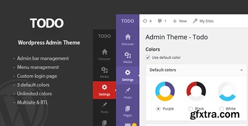 CodeCanyon - Todo v1.0.1 - Wordpress Admin Theme & Login Page - 14746187