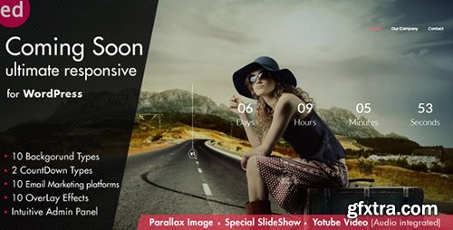 CodeCanyon - Coming Soon v2.7 - CountDown Responsive Wordpress Plugin - 8318790