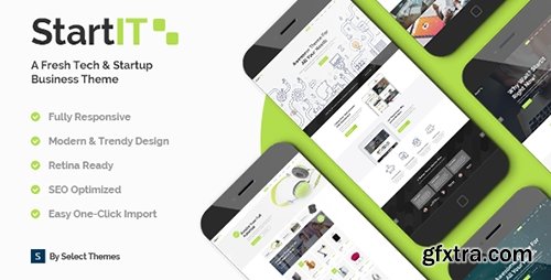 ThemeForest - Startit v1.2 - A Fresh Startup Business Theme - 13542725