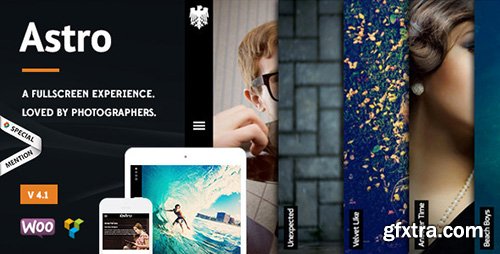 ThemeForest - Astro v4.1 - Showcase/Photography WordPress Theme - 6364365