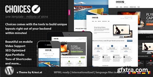 ThemeForest - Choices v2.5 - Responsive Business and Portfolio - 2536338