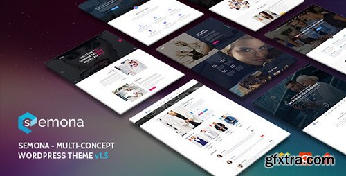 ThemeForest - Semona v2.5.8 - Creative Multi-Concept WordPress Theme - 12375803