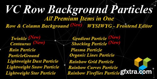 CodeCanyon - VC Row Background Particles All in One v1.5 - 13663699