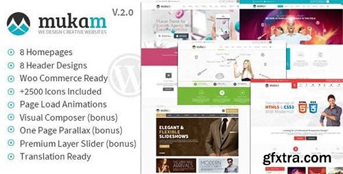 ThemeForest - Mukam v2.1.9 - Limitless Multipurpose WordPress Theme - 6347310