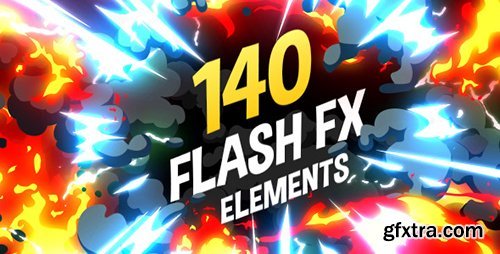 VideoHive 140 Flash FX Elements 11266469 V2