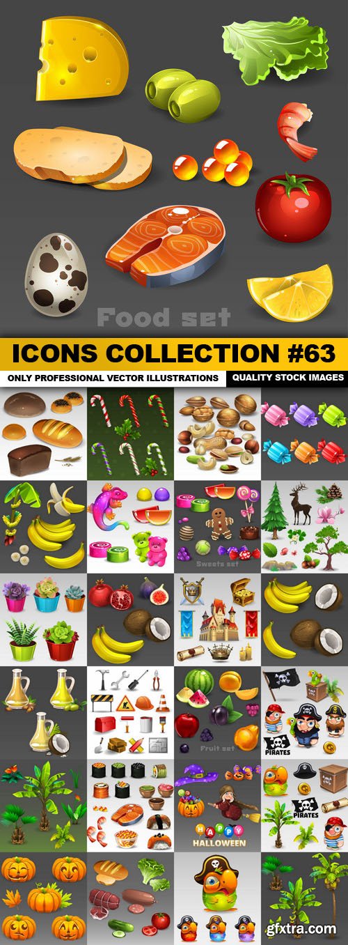 Icons Collection #63 - 25 Vector