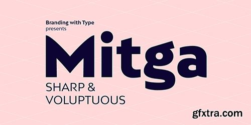 Bw Mitga Font Family 4 FONT $99