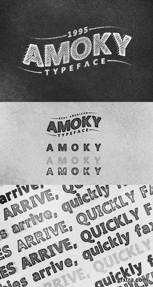 CM - Amoky Typeface 556870