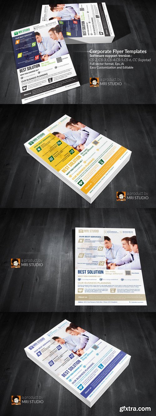 CM - Corporate flyer Templates 556828