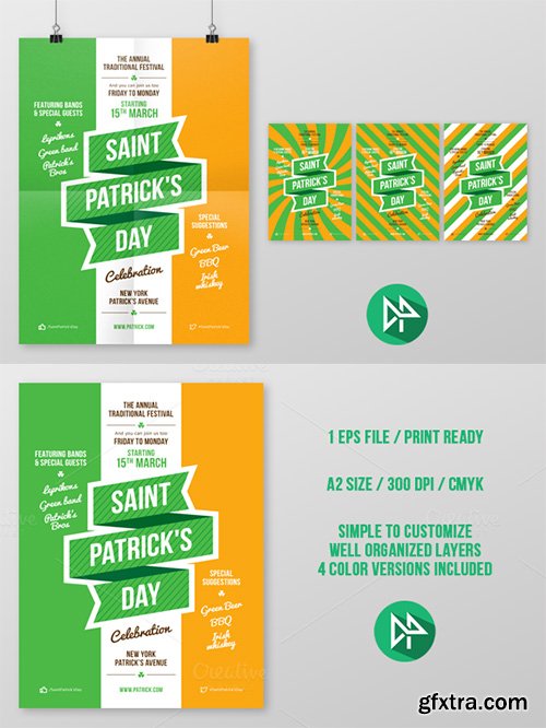 St. Patrick's Party Poster - CM 42540