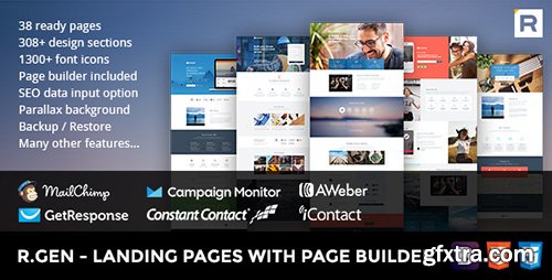 ThemeForest - R.Gen v0.25 - Landing Pages - 13244840