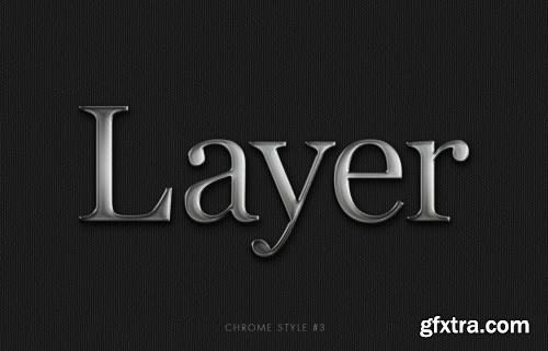 CreativeMarket 5 Realistic Pro Chrome Layer Styles 1181