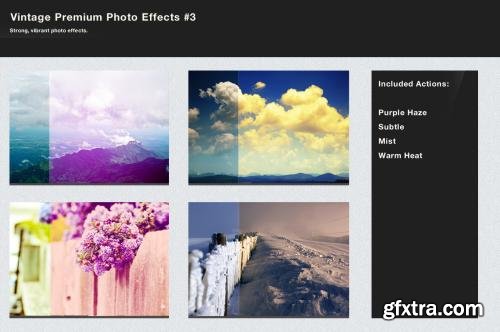 CreativeMarket Vintage Premium Photo Effects Bundle 1805