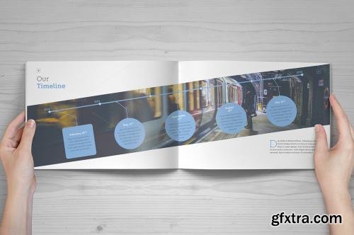 CreativeMarket Business Landscape Brochure 481846