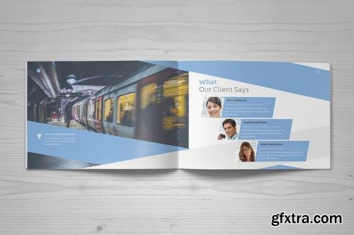 CreativeMarket Business Landscape Brochure 481846