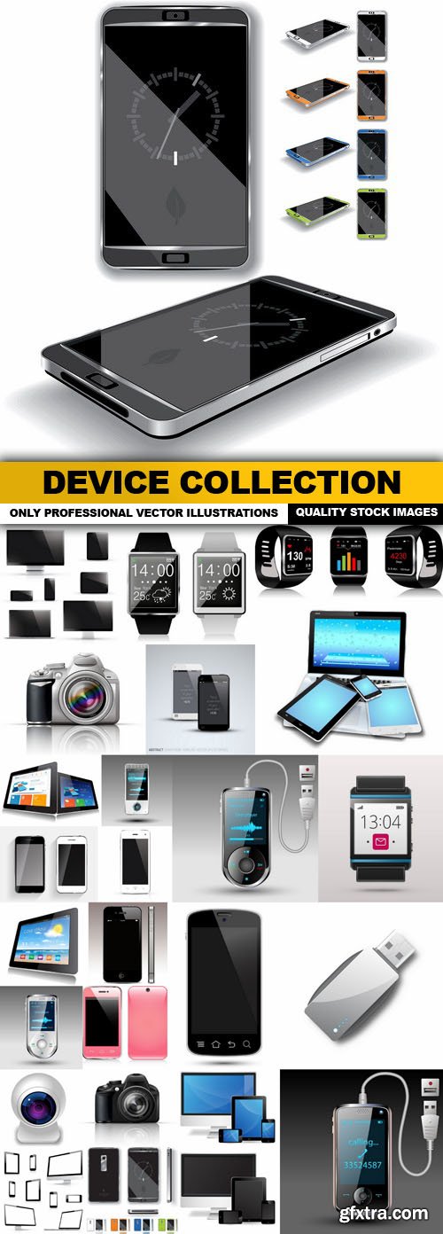 Device Collection - 25 Vector