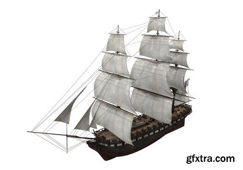 Sail Ship 11x JPEG