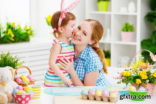 Collection of people a child in an Easter costume 25 HQ Jpeg