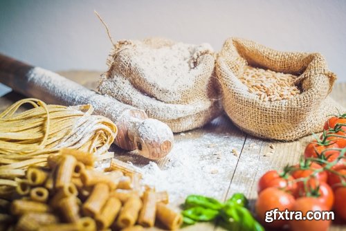 Collection of spaghetti pasta flour products 25 HQ Jpeg