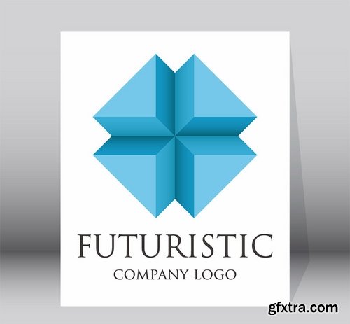 Collection picture vector logo illustration of the business campaign 25-25 EPS