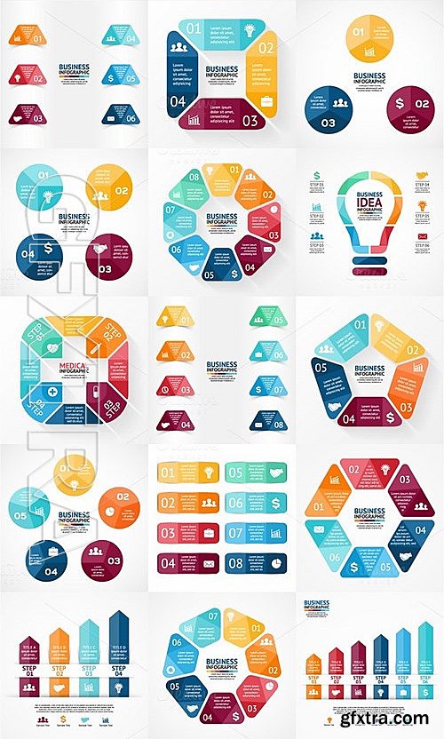 CM - Creative Infographics PSD Included 550213