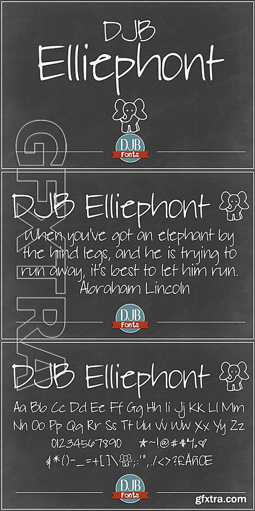 CM - DJB Elliephont Font 549879