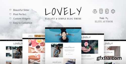 ThemeForest - Lovely v1.0.2 - Elegant & Simple Blog Theme - 14442745