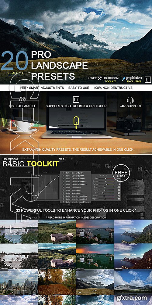 GraphicRiver - 20 Pro Landscape Presets 14656474