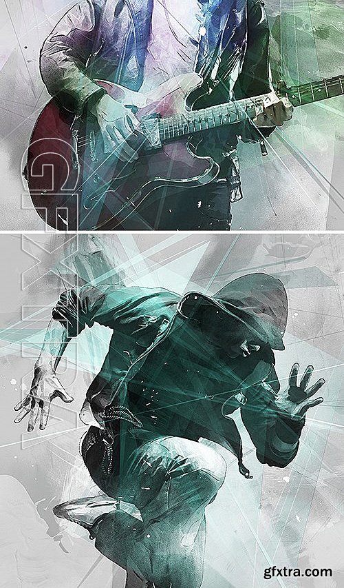 GraphicRiver - Spectrum Photoshop Action 15083489