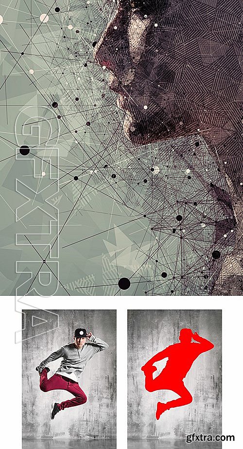 GraphicRiver - Geometric Art Photoshop Action 15013925