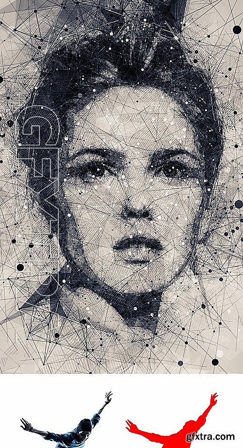 GraphicRiver - Geometric Art Photoshop Action 15013925