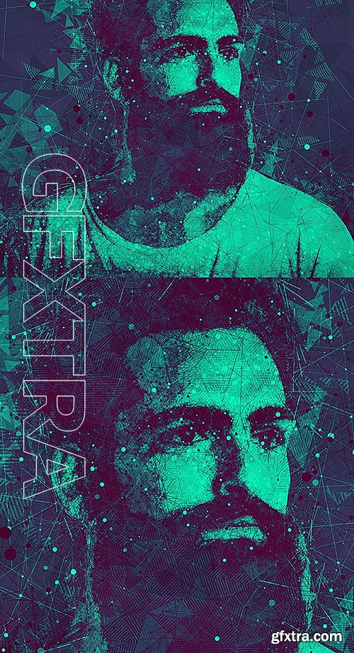 GraphicRiver - Geometric Art Photoshop Action 15013925