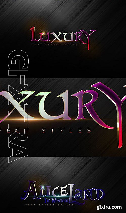 GraphicRiver - Bundle Luxury Text Styles V13 15072118