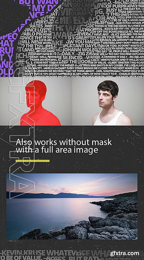 GraphicRiver - Typography Portrait - Photoshop Action 15007486